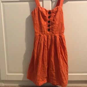 Orange dress!